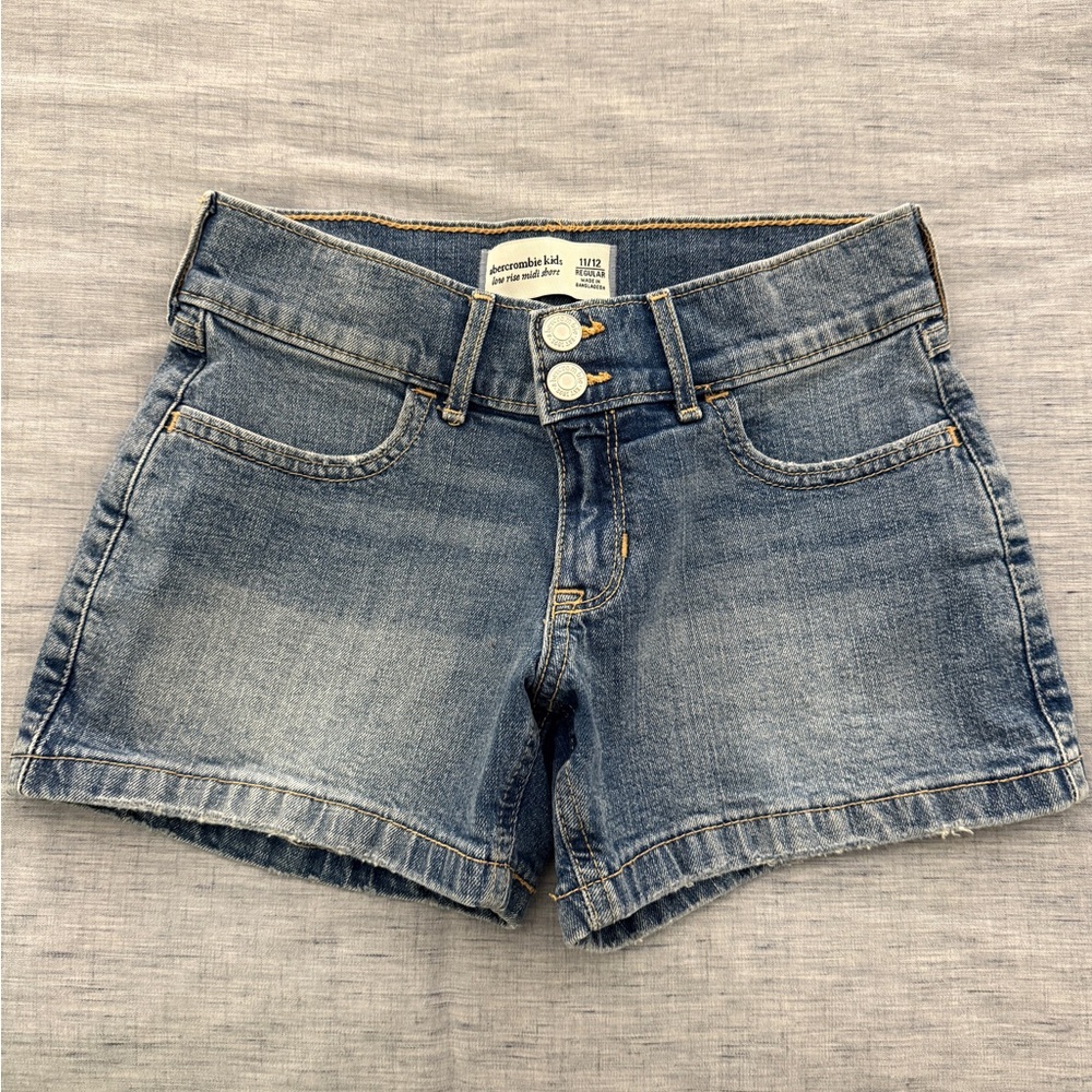 Abercrombie Kids Blue Jean Shorts